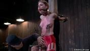 Bokep Baru Gagged slave Marie McCray is bound to a beam with stick between her legs and hands in strappado then in upside down suspension pussy caned terbaik