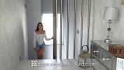 Download vidio Bokep HD PASSION HD Brunette Slides Out Of Bathroom For Sex online