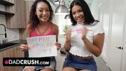 Download Video Bokep Gorgeous Chocolate Teens Maya Farrell And Sarah Lace Give Stepdaddy A Special Gift For Father apos s Day 3gp online