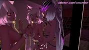 Nonton Video Bokep Lewd Lesbian Sex in Virtual Reality lpar ASMR comma 3D Hentai rpar