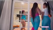 Nonton Video Bokep Strap on Dildo FUCK at the Yoga gym w sol Ami Bue comma BBG Hazel mp4