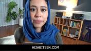 Nonton video bokep HD Muslim Stepsis Keeps Her Hijab On While Fucking Step Bro Dania Vega 3gp online