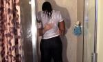 Bokep Baru Big Black Booty Grinding White Dick di Shower samp