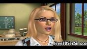 Nonton bokep HD Two sexy 3D cartoon schoolgirl hotties going at it 3gp