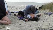 Bokep Terbaru Slutwife fucked and creampied by strangers on the beach mp4