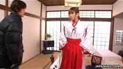 Download vidio Bokep HD Shrine maiden getting fucked and creamed in her pussy