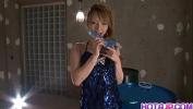 Download Film Bokep Sena Aragaki licks dildo and fucks with it before getting shlong online