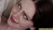 Download video Bokep Maya Kendrick gags on Richies big cock jizzing in her mouth mp4