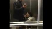 Bokep 3GP elevator blowjob online