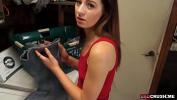 Bokep Full Sexy Avery Moon is flirting with her step daddy in the laundry room