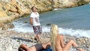 Bokep Video MyFirstPublic Busty gold digger fucked hard on the beach and must swallow cum 3gp