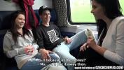 Video Bokep Online TWO COUPLES comma ONE FOURSOME SEX ON A PUBLIC TRAIN Alex Black hot