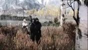 Video Bokep Hot Skyrim Ulfhof and Ciri Fuck on River 3gp online