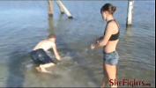 Video Bokep Cindy Goes To The Beach Facebusting comma Kicking and Beatdowns in the water 3gp