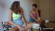 Video Bokep HD Yumi and June Lesbian Rub Down and Fingering online