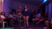 Nonton bokep HD redhead german bbw enjoys with her skinny girlfriend first time a rough sexclub gangbang bukkake fuck party hot