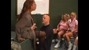 Vidio Bokep HD Bald male gives BJ to five females wearing strapons in classroom 3gp